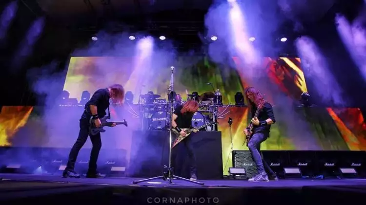 Konser Megadeth di Jogja, ada video Jokowi dan dihadiri Ganjar Pranowo