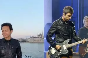 10 Potret ini bukti kalau gaya Fedi Nuril mirip sama Noel Gallagher