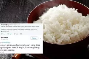 10 Lelucon 'balik nama nasi ala Indonesia' ini kocaknya bikin ngangguk