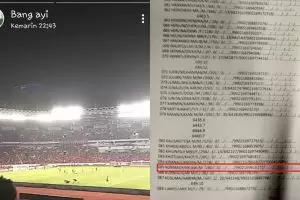 Isi chat terakhir korban tragedi Lion Air JT 610, pamit nonton Timnas