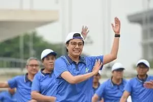 Rayakan Hari Oeang ke-72, begini aksi Sri Mulyani joget ala K-Pop