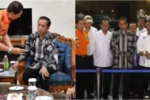 5 Momen Jokowi temui langsung anggota keluarga korban Lion Air JT 610