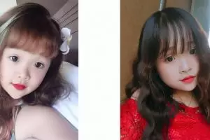 10 Potret Xiu Mishi, gadis 19 tahun yang parasnya mirip bocah SD