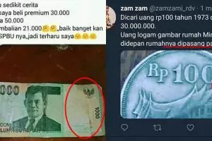 8 Lelucon pakai uang ini bikin mikir dulu sebelum ketawa kesel