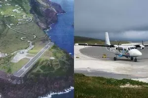 5 Bandara terkecil di dunia, ada yang landasan pacunya di pantai