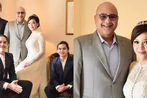 Maia Estianty pakai tiara indah di pernikahan, ini sosok pembuatnya