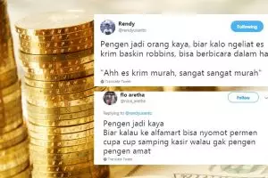 10 Cuitan lucu pengen jadi orang kaya ini kocak tapi ada benernya