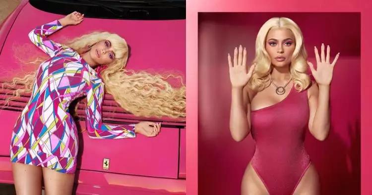 10 Gaya pemotretan Kylie Jenner bertema Barbie, mirip dengan aslinya