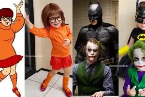 Balita pakai kostum tokoh film terkenal, 8 hasilnya bikin gemes