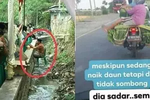 10 Foto lucu santai ala orang Indonesia ini bikin ngakak