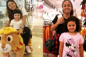 8 Momen kedekatan Noor Athalia & Aurel bareng adik perempuannya