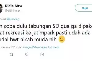 10 Cuitan lucu 'modal nikah' ini bikin ketawa sambil mikir
