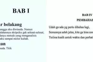10 Tips lucu skripsi ini bikin mahasiswa tingkat akhir nyengir