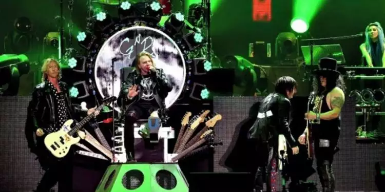 Guns N' Roses siap guncang Jakarta, 3 jam konser nonstop nih