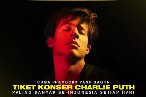 Pengen dapet tiket konser Charlie Puth gratis? Yuk, ikut kuis ini!