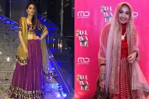 Gaya 15 seleb saat pakai busana India, memesona bak artis Bollywood