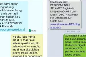 25 SMS penipuan ini dapat balasan yang bikin terbahak-bahak