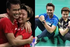 10 Momen kompak Tontowi Ahmad & Liliyana Natsir, bikin nostalgia