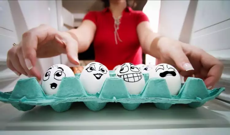 10 Kreasi lucu dari telur ini unik banget