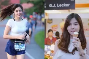 10 Pesona Nam Katemanee, pelari cantik yang bikin gagal fokus