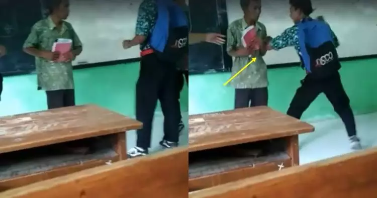 Viral video guru di-bully muridnya, didorong dan ditendang