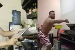 20 Video lucu orang masak ini bikin perut kaku nahan tawa