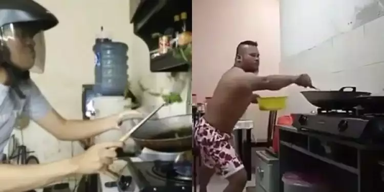 20 Video lucu orang masak ini bikin perut kaku nahan tawa