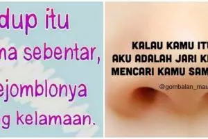 111 Kata-kata lucu soal cinta paling bikin baper