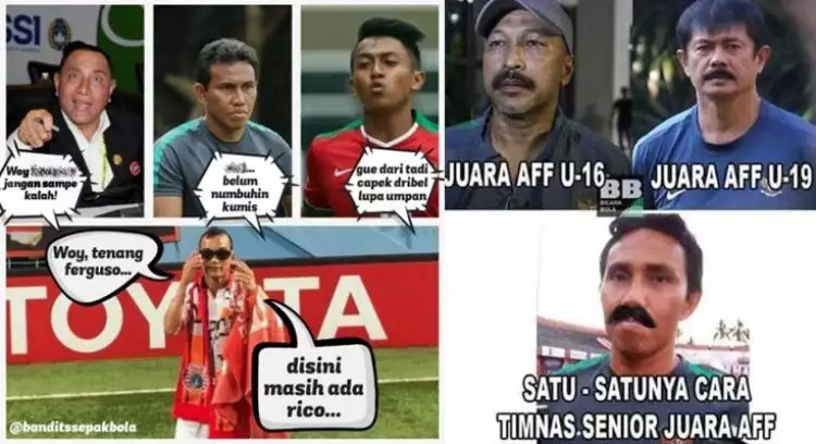 9 Meme lucu Indonesia kalahkan Timor Leste bikin ikut geregetan