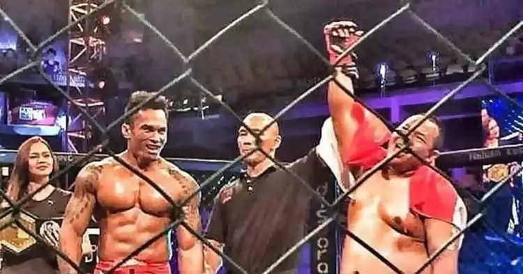 Petarung tambun asal Indonesia ini jadi juara heavyweight MMA