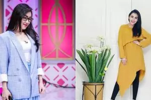 10 Fashion Ayu Ting Ting di luar panggung, jauh dari kesan seksi