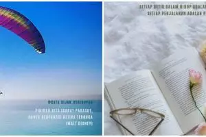 111 Caption bijak bergambar yang keren untuk feed Instagram