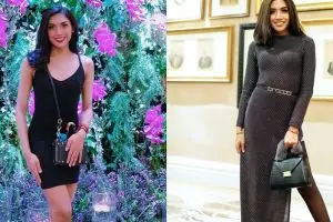 10 Gaya Millen Cyrus kenakan gaun, pesonanya bikin salah fokus