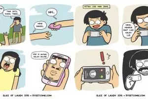 17 Komik strip lucu gambarkan tingkah konyol generasi milenial