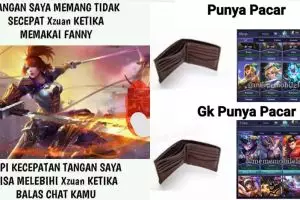 40 Meme Mobile Legend ini lucunya cuma gamer yang paham