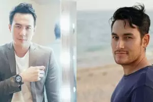 4 Potret Daniel Mananta & Arifin Putra kompak promo film Ahok & Hannum