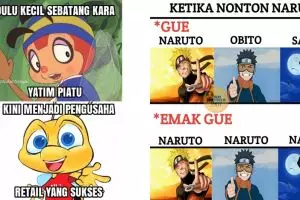 40 Meme anime ini lucunya bikin mikir dulu sebelum ketawa