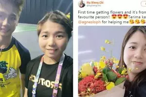 7 Potret keakraban Kevin Sanjaya dan Ng Weng Chi