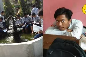 11 Kelakuan nyeleneh pelajar Indonesia ini gokilnya nampol abis