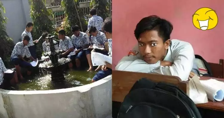 11 Kelakuan nyeleneh pelajar Indonesia ini gokilnya nampol abis