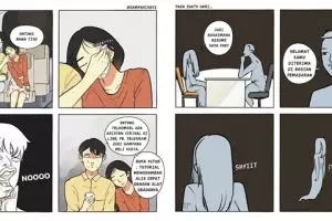 10 Komik strip absurd ini lucunya bikin perut mules