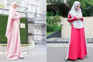 10 Inspirasi gaya hijab syar'i Mulan Jameela ini bisa kamu tiru