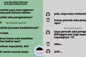 10 Obrolan lucu saat melamar kerja ini bikin tepuk jidat