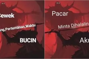 20 Meme lucu 'untukmu my lord' ini bikin ngakak sampai salto