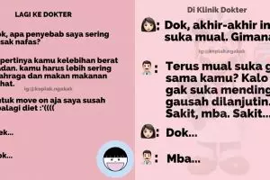 20 Obrolan lucu dokter dan pasien ini endingnya bikin baper