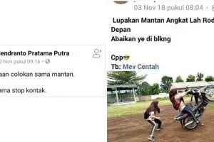 10 Status medsos ngomongin mantan ini bikin ikut tersenyum kecut