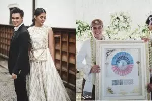 5 Fakta resepsi pernikahan Baim Wong & Paula, setelan jas dari London