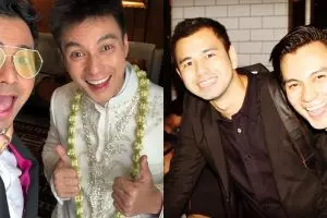 10 Foto kedekatan Baim Wong & Raffi Ahmad, sahabatan dari kecil
