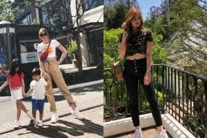 Antar anak ke Bangkok, Nia Ramadhani dikira kakak putrinya