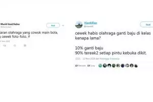 12 Cuitan lucu cewek saat olahraga ini bikin ngakak